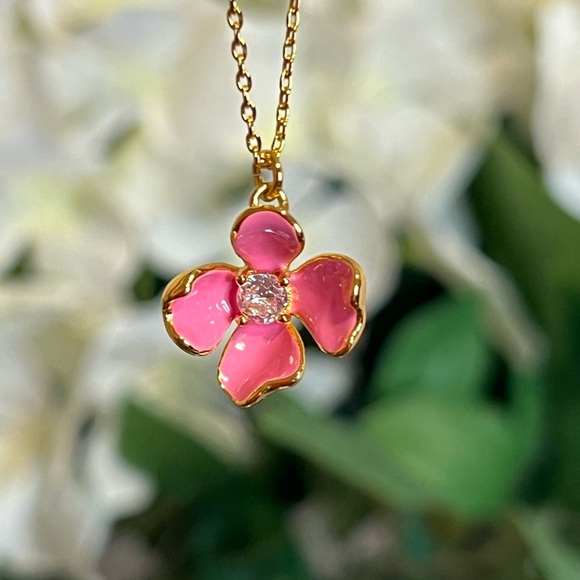 KATE SPADE • FRESHLY PICKED FLOWER • NECKLACE - Picture 4 of 5